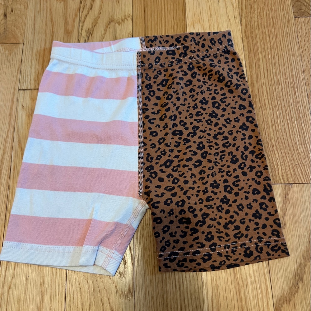 Hanna Andersson Pink and Brown Leopard Print Pajama Set - Size 8 - Picture 4 of 9